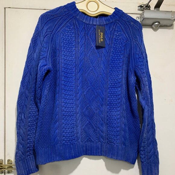 NEW POLO RALPH LAUREN CHUNKY KNITTED SWEATERS  SIZE XXL - Picture 2 of 15
